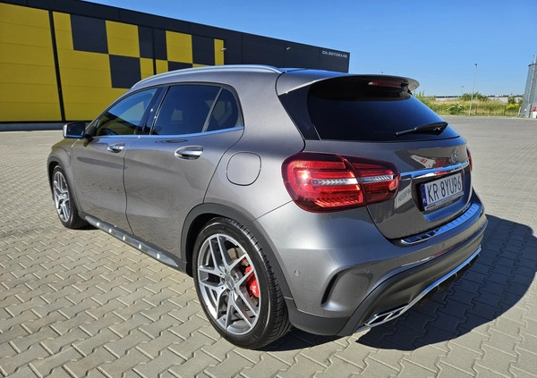 Mercedes-Benz GLA cena 129900 przebieg: 58000, rok produkcji 2018 z Kraków małe 352